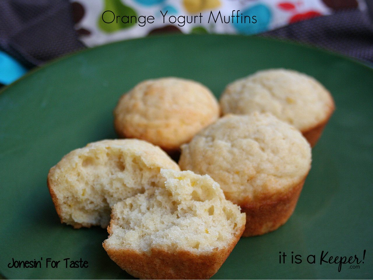 Tangy Orange Yogurt Muffins are an easy breakfast recipe that's ready in 30 minutes.