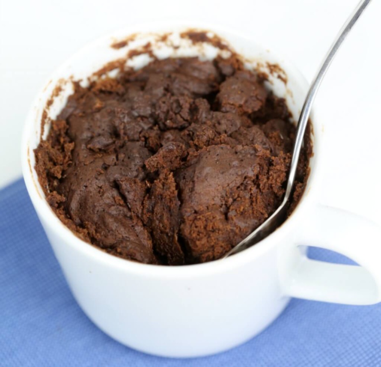 This Triple Chocolate Mug Cake recipe is one of the easiest dessert recipes you’ll ever make. It’s loaded with chocolate and takes only minutes to make