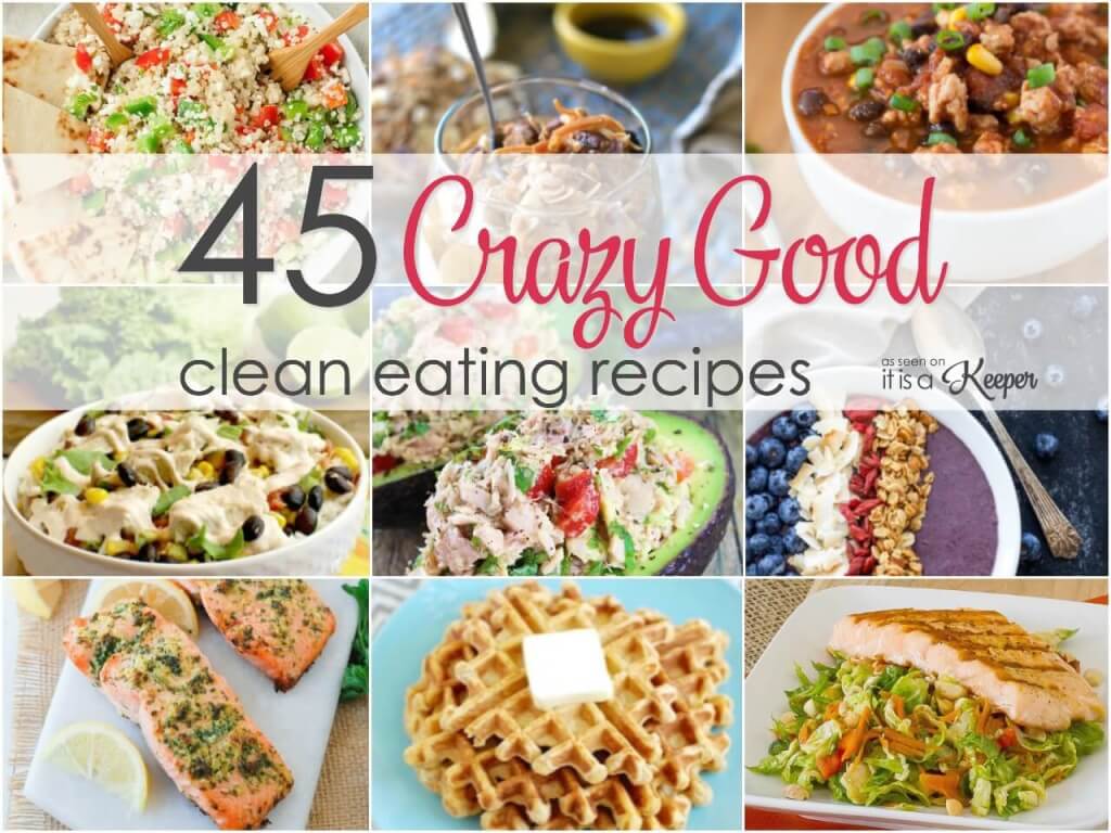A collage of clean recipes that you'll be sure to love!