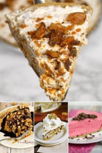 a group of delectable No bake pies