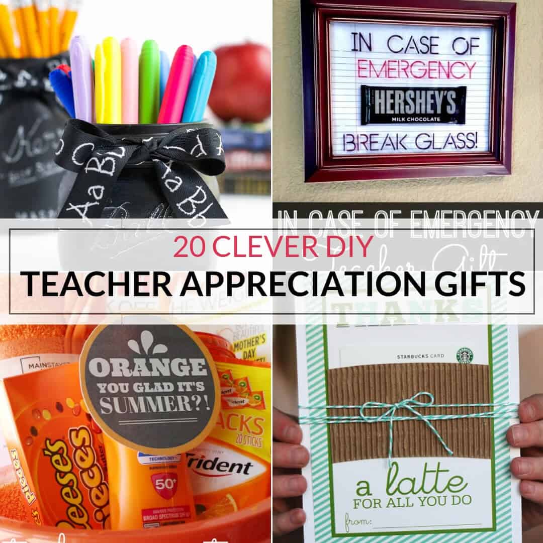 Clever Diy Teacher Appreciation Gifts