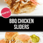 Two views of the finished sandwiches.