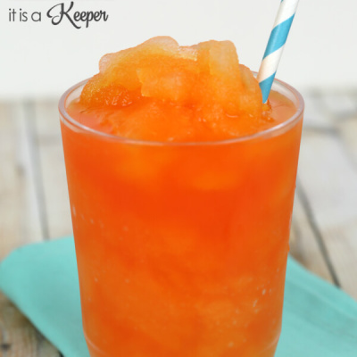 Easy Frozen Slushies - this easy slush drink recipe can be made in minutes
