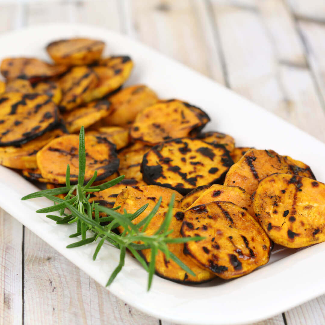 Grilled Sweet Potatoes - this is one of my favorite easy grilled vegetable recipes