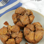 Maple Bacon Monkey Muffins - these easy muffins are a fun twist on monkey bread