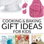Collection of kids cooking gifts