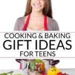 cooking gifts with a teen and vegetables