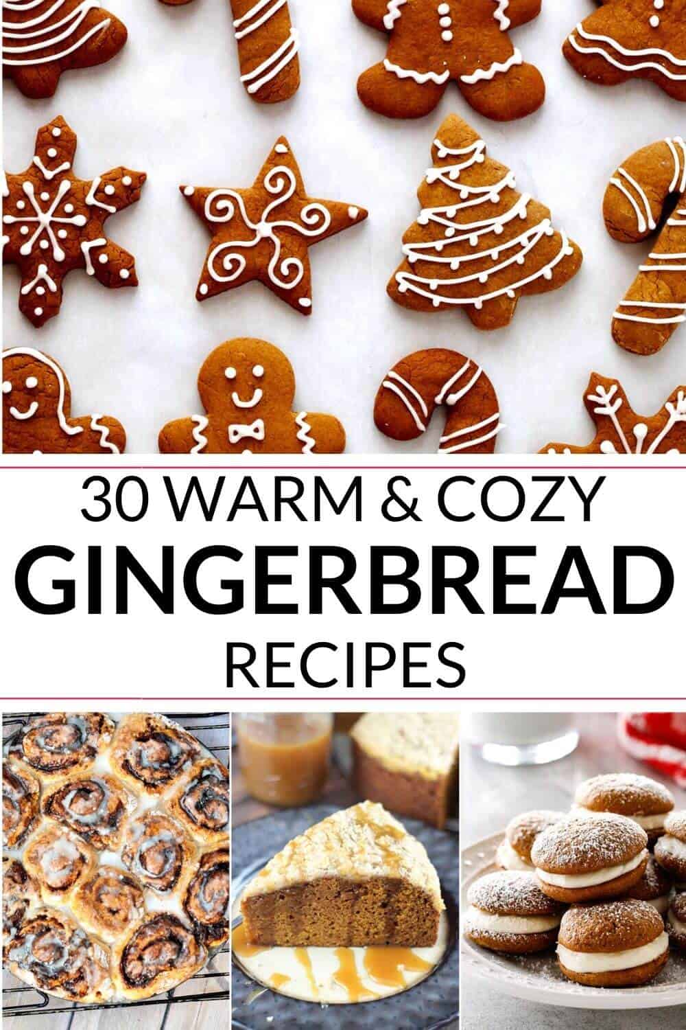 collection of gingerbread recipe 