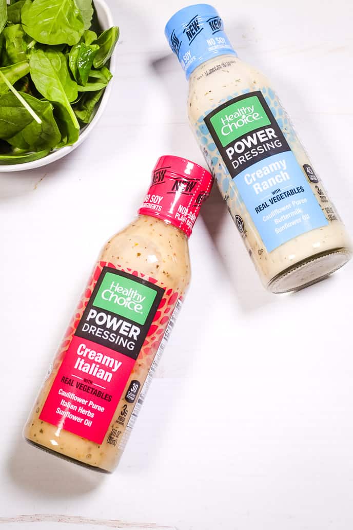 Healthy choice salad dressing for national nutrition month