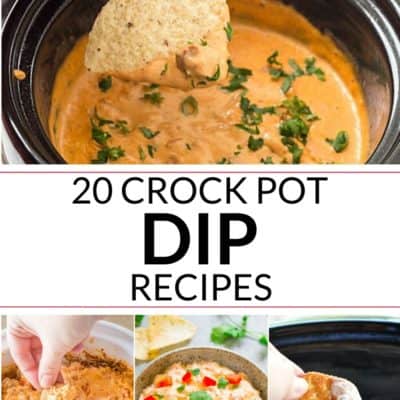 Collection of crock pot dips