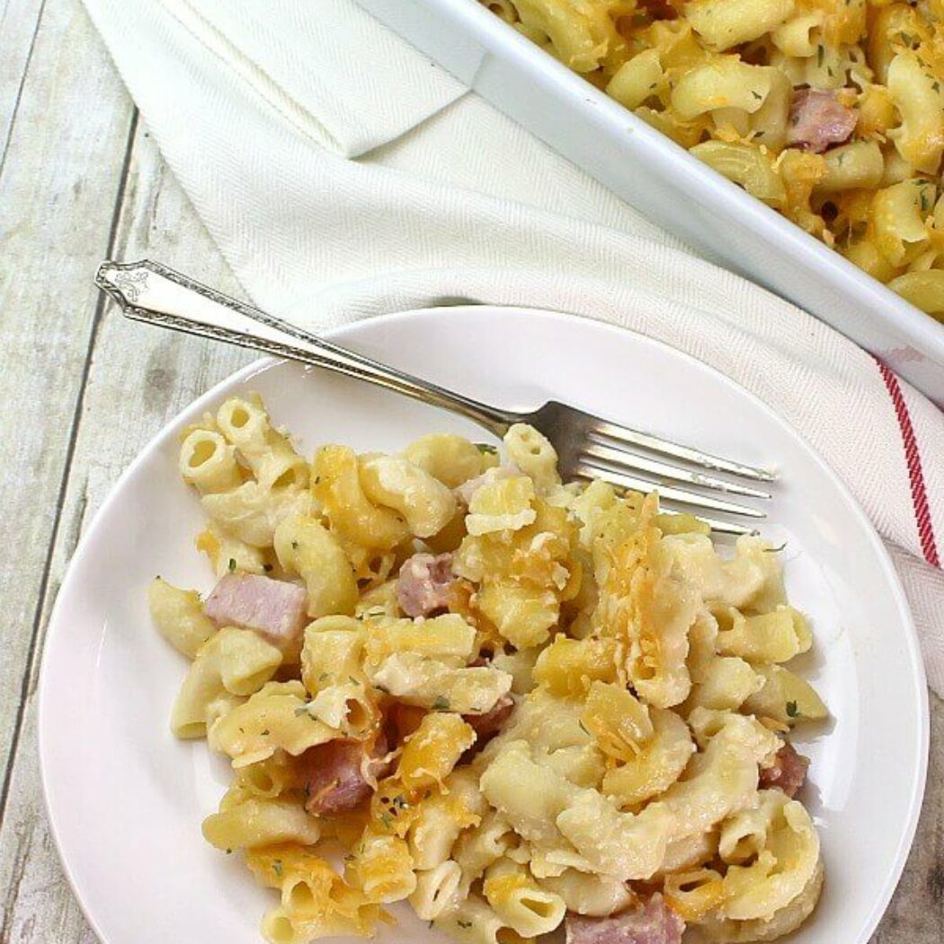 Mac and Cheese with Ham