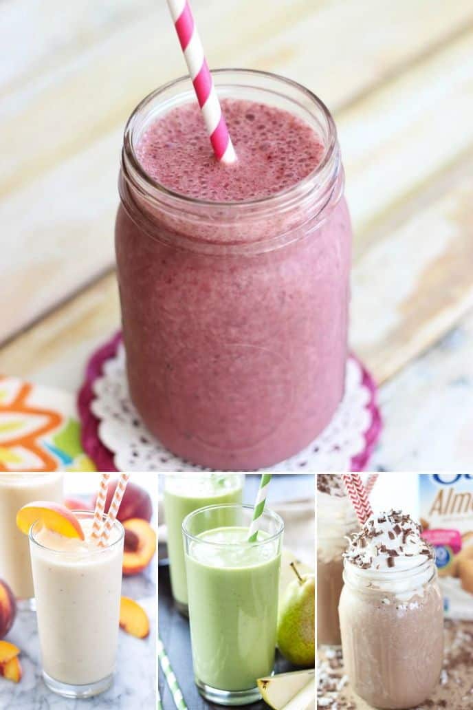collection of simple smoothie recipes