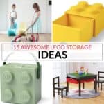 a collection of 15 amazing lego storage ideas