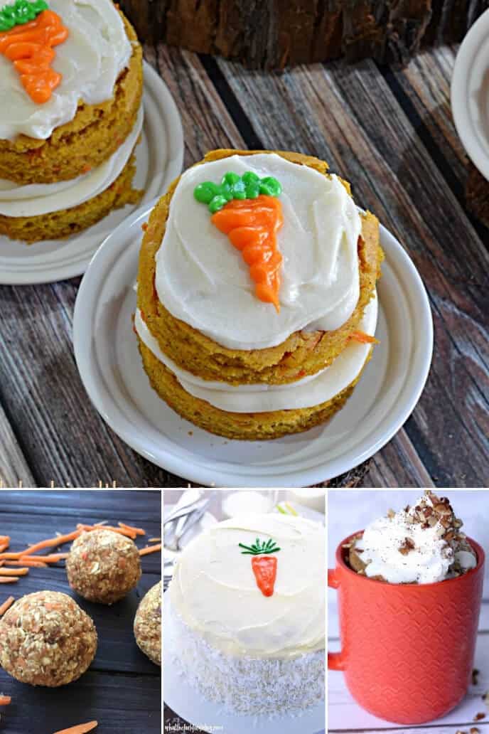 A collection of moist carrot cake recipes