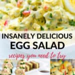 A collection of egg salad recipes