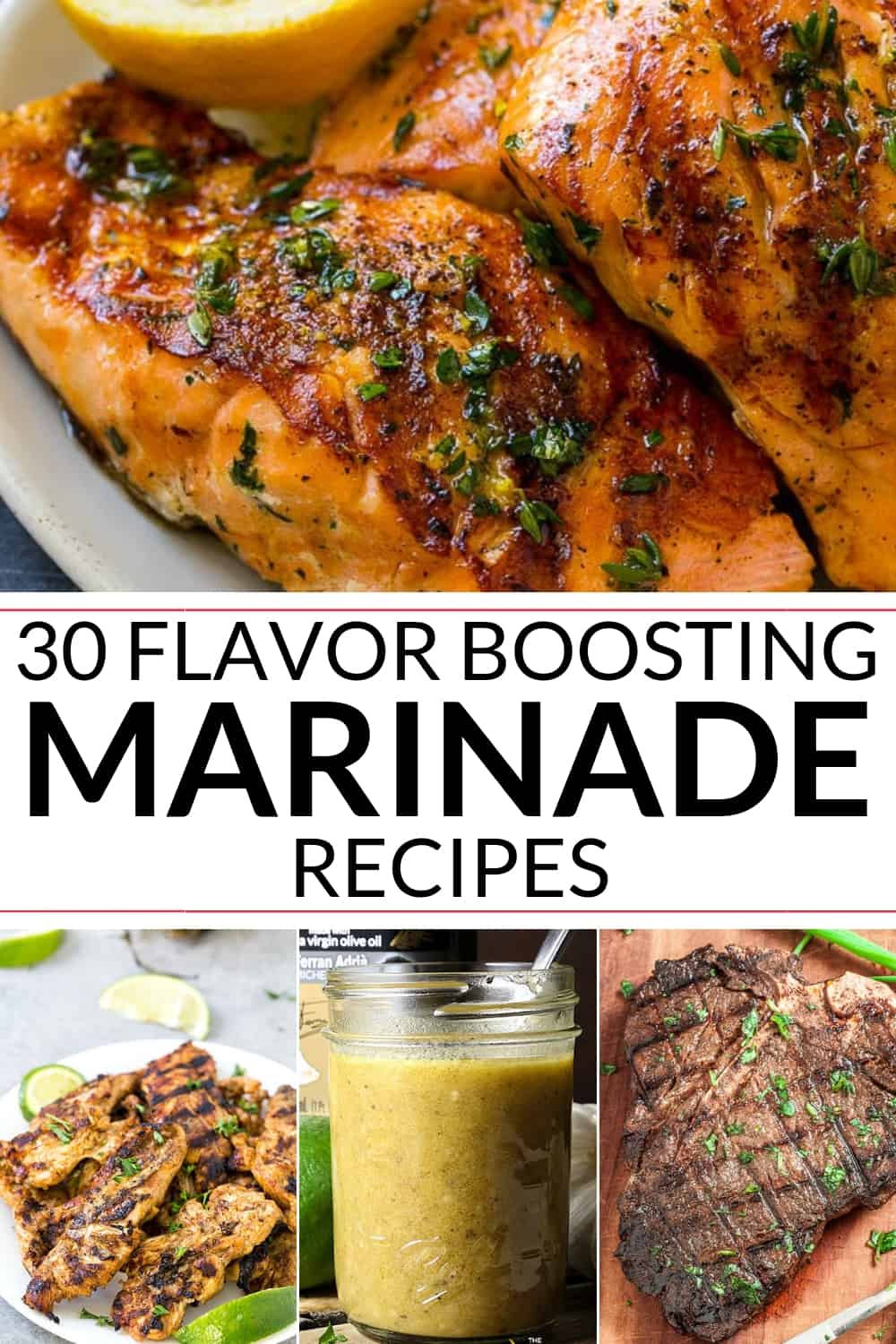 A collection of marinade recipes