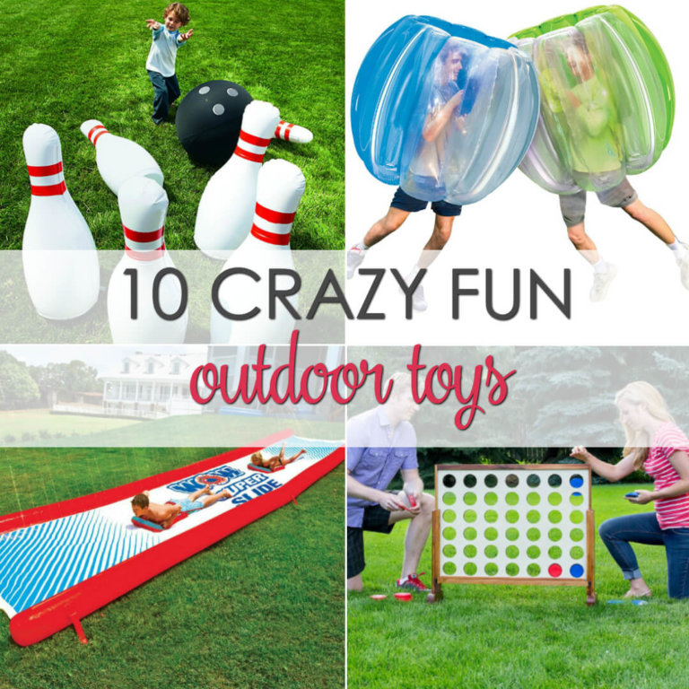 10 crazy fun outdoor toys for kids of all ages