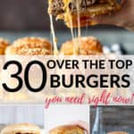 Collection of Homemade Burger Recipes
