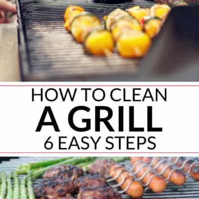 How to clean a grill