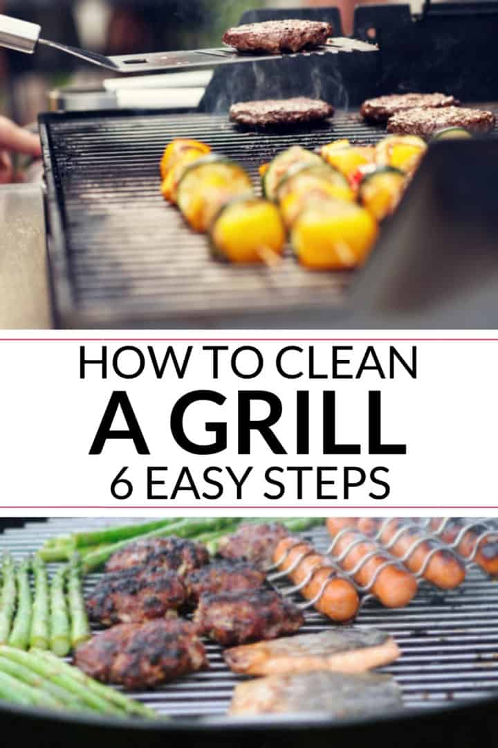 How to clean a grill