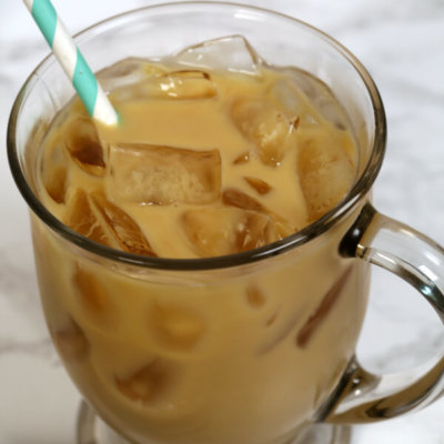 Protein Iced Coffee - this easy drink recipe is the perfect combination of a protein shake and iced coffee