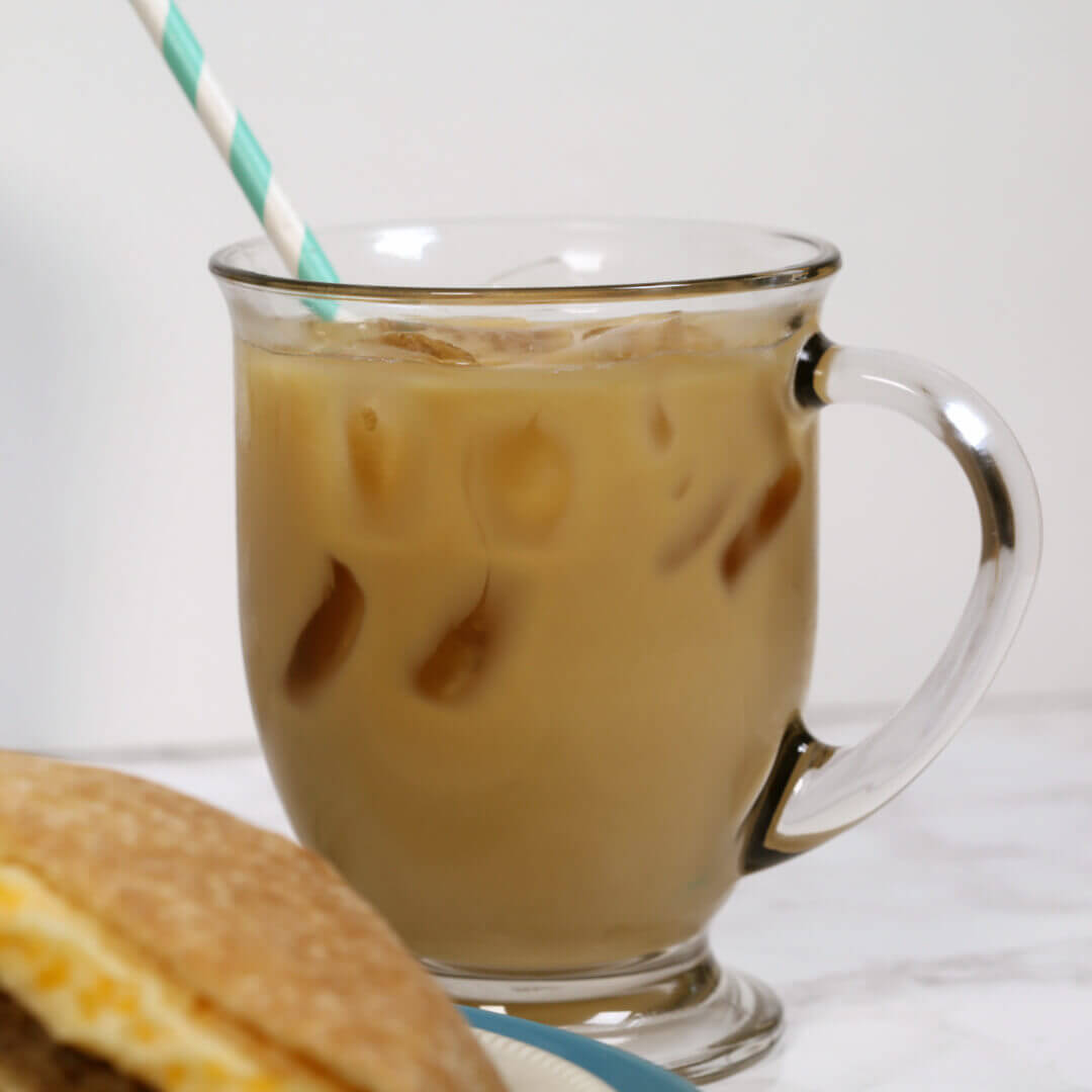 Protein Iced Coffee - this easy drink recipe is the perfect combination of a protein shake and iced coffee