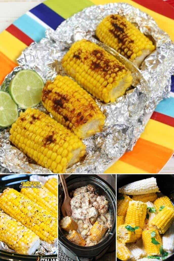 collection of corn on the cob recipes