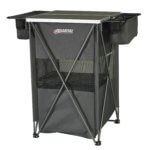 This black tailgating tavern has two baskets, is quick to set up and keeps drinks extra cold.