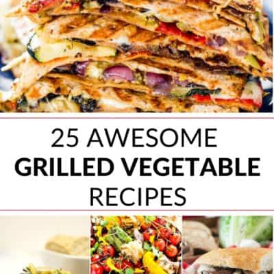 Check out these amazing grilled vegetable recipes!