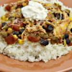 Crock Pot Tex Mex Chicken - this easy recipe is one of the best slow cooker recipes of all time