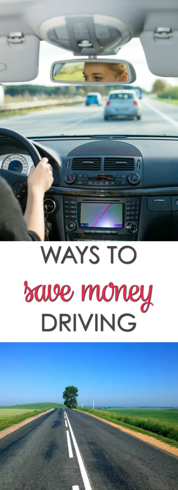 Ways to save money driving