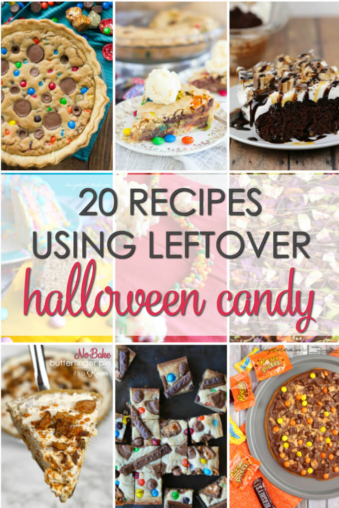20 of the best recipes using leftover Halloween candy 