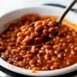 A spoonful in the side dish.