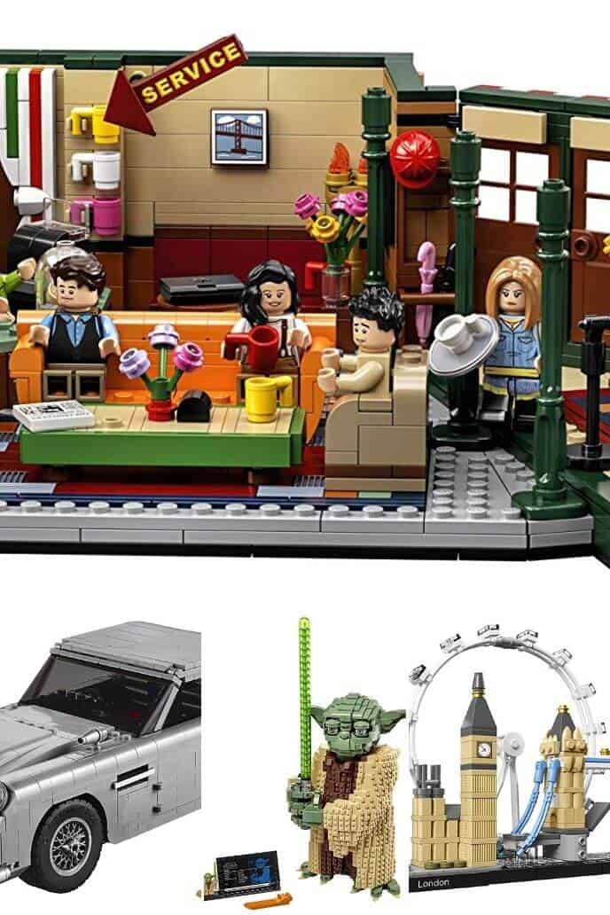 Collection of legos for adults