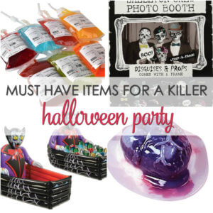 Must Have Halloween Party Supplies - everything you need to throw the best Halloween party
