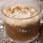 A punch cup of the southern coffee punch.