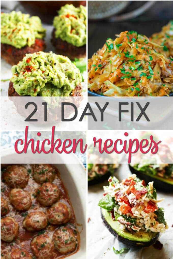 21 Day Fix Chicken Recipes