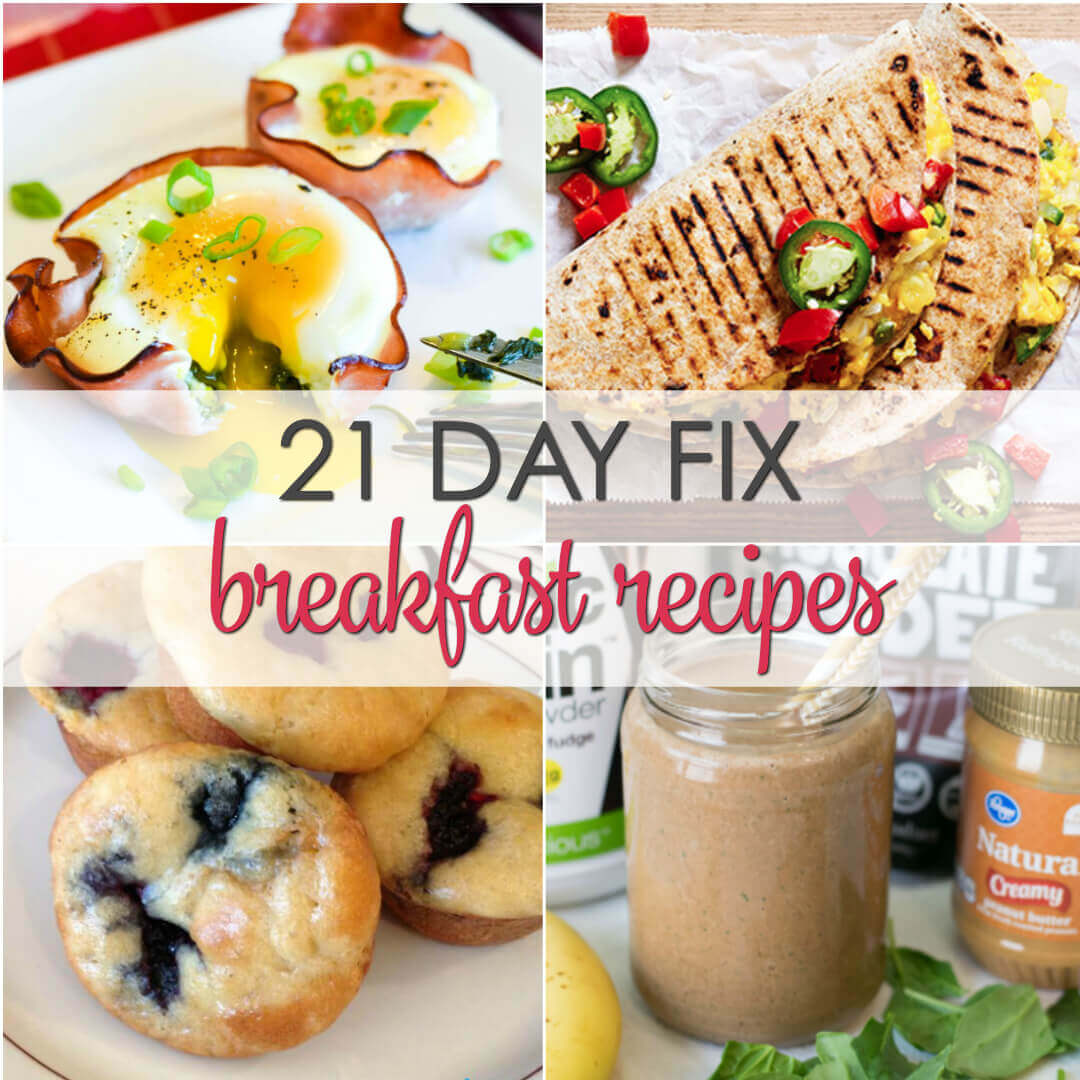 21 Day Fix breakfast Ideas