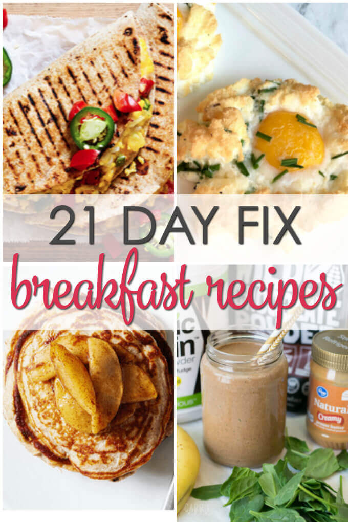 21 Day Fix Breakfast Recipes