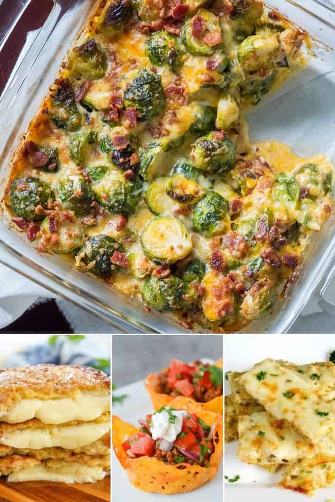 Collection of keto appetizer recipes