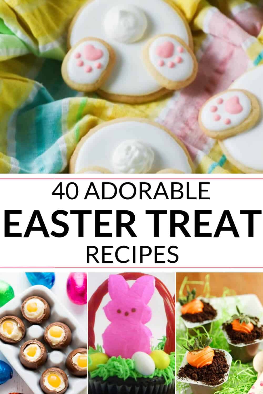 Collection of Easter treats you can make at home