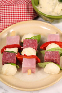 Italian Lunchbox Kabobs