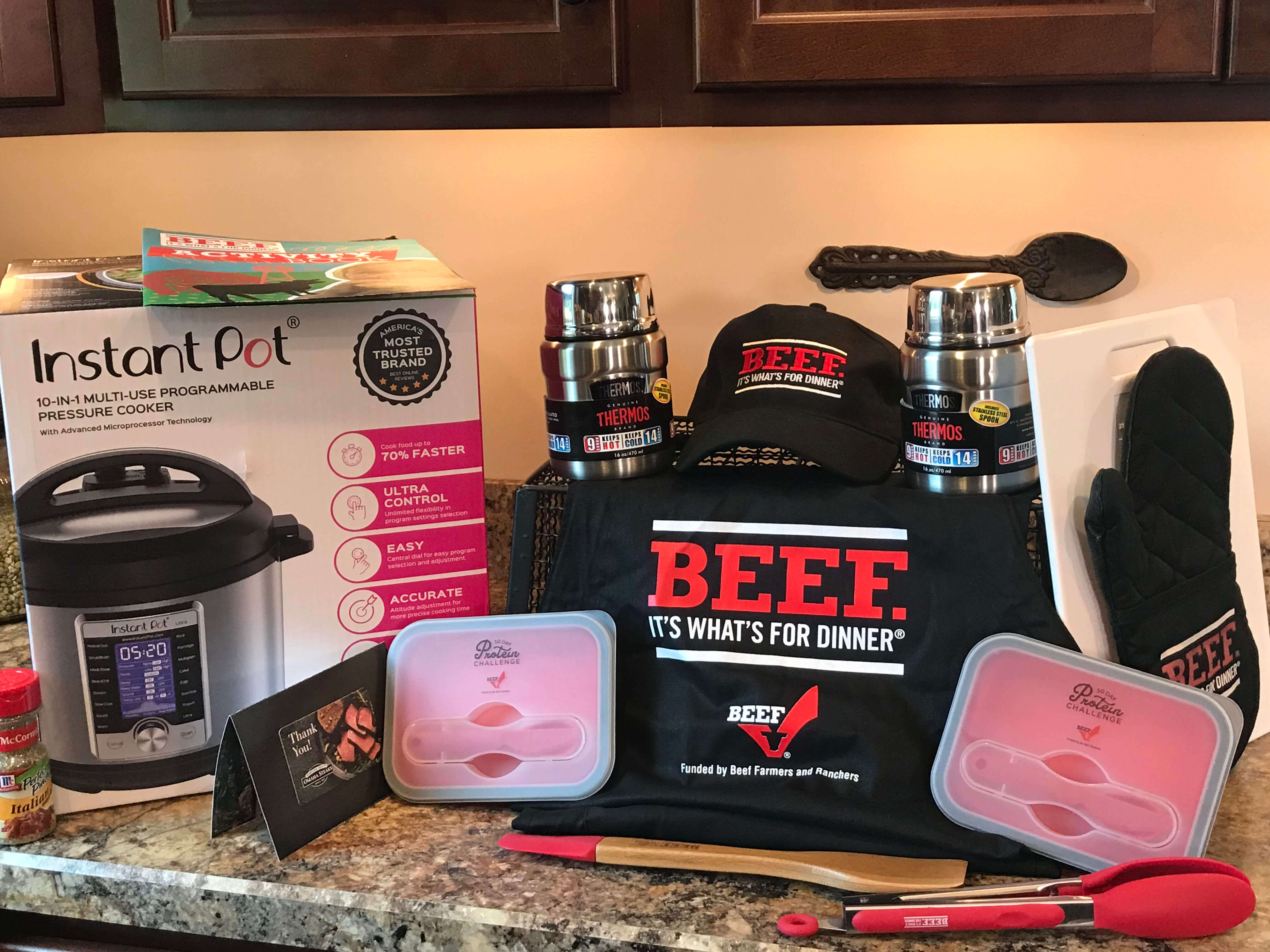 Beef giveaway prize pack