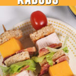 Turkey Club Lunchbox Kabob