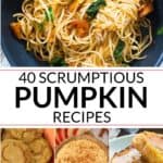 collection of Recipes with pumpkin