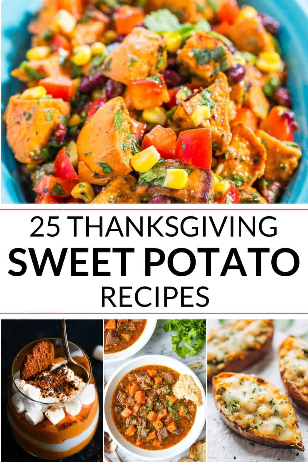 Collection of Thanksgiving Sweet Potato Recipes