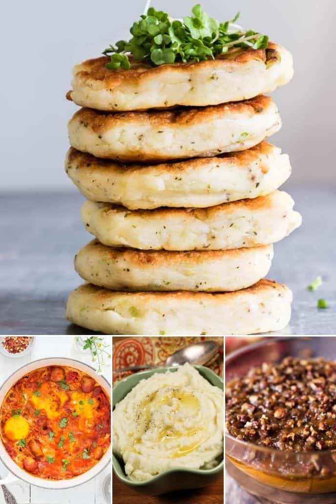 collection of Instant Pot Mashed potatoes