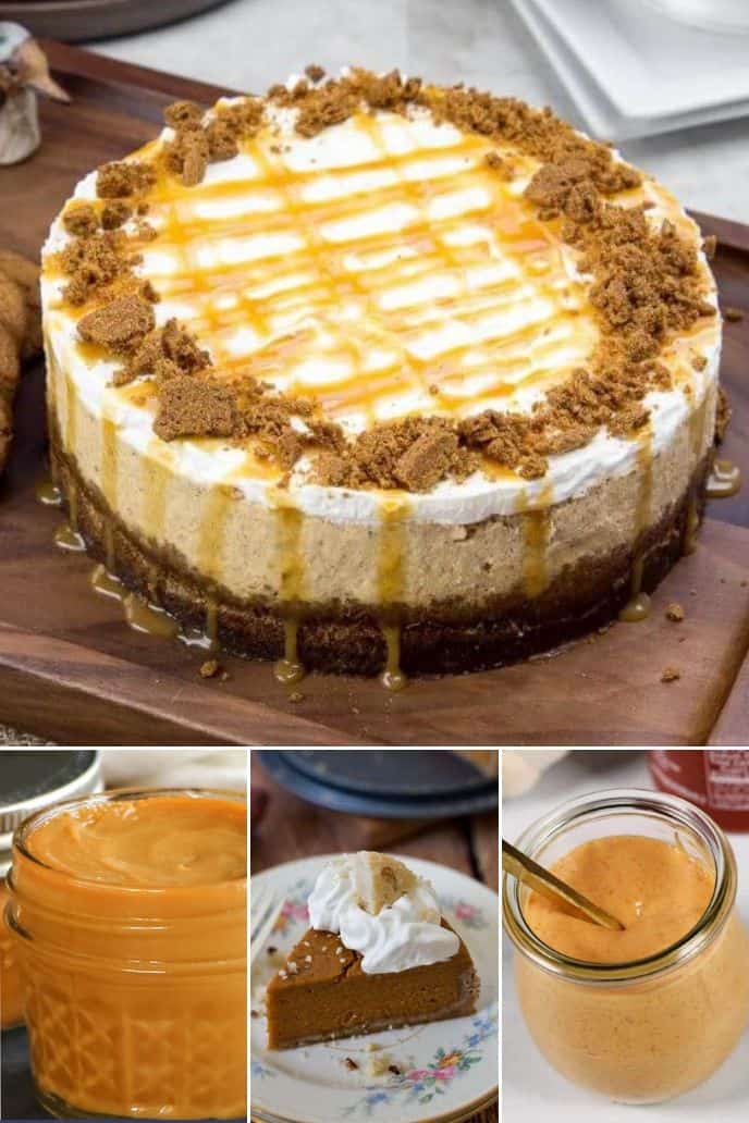 collection of instant pot desserts