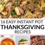 Collection of Instant Pot Thanksgiving Recipes