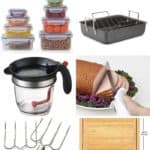 Collection of thanksgiving cooking tools